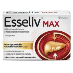 Esseliv Max, 450 mg, kapsułki twarde, 30 szt.