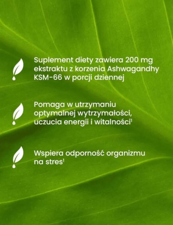 Essensey Ashwagandha Exclusive KSM-66, kapsułki, 90 szt.