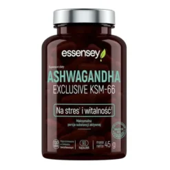 Essensey Ashwagandha Exclusive KSM-66, kapsułki, 90 szt.