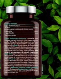 Essensey Ashwagandha Exclusive KSM-66, kapsułki, 90 szt.