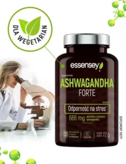 Essensey Ashwagandha Forte, kapsułki, 90 szt.