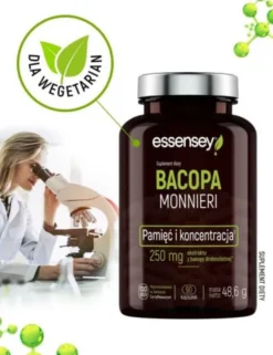 Essensey Bacopa Monnieri, kapsułki, 90 szt.