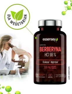 Essensey Berberyna HCL 98%, kapsułki, 60 szt.