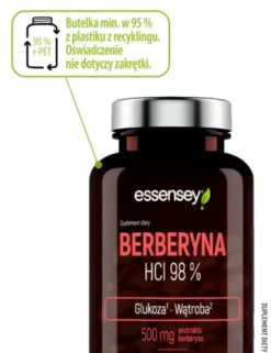 Essensey Berberyna HCL 98%, kapsułki, 60 szt.