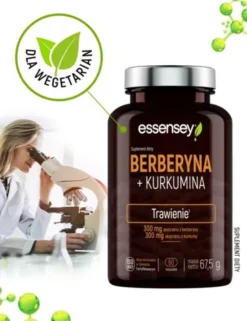 Essensey Berberyna + Kurkumina, kapsułki, 90 szt.