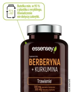 Essensey Berberyna + Kurkumina, kapsułki, 90 szt.