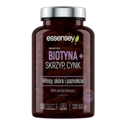 Essensey Biotyna+Skrzyp, Cynk, kapsułki, 90 szt.