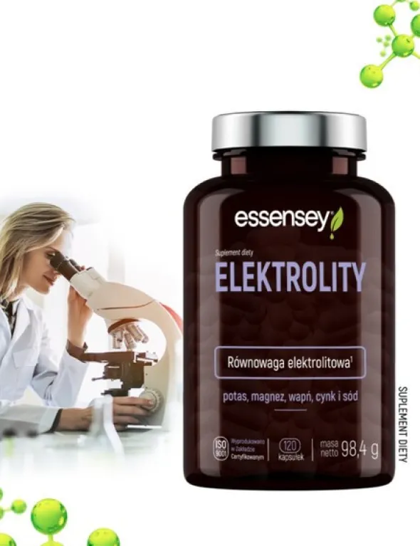 Essensey Elektrolity, kapsułki 120 szt.