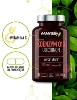 Essensey Koenzym Q10 Ubichinion, kapsułki, 90 szt.