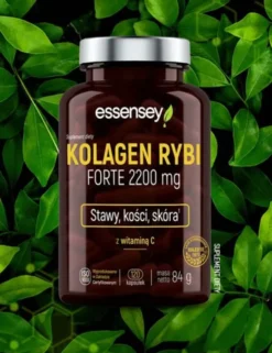 Essensey Kolagen Rybi Forte 2200 mg, kapsułki, 120 szt.