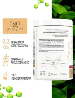 Essensey Kolagen Rybi Slim Formula, proszek, smak owoce leśne, 290 g