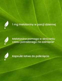 Essensey Melatonina, Szybsze zasypianie, kapsułki, 120 szt.