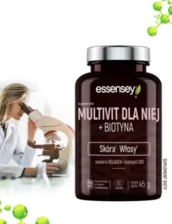 Essensey Multivit Dla Niej + Biotyna, kapsułki, 90 szt.