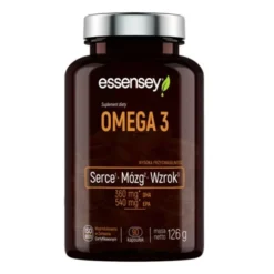 Essensey Omega 3, Serce mózg wzrok, kapsułki, 90 szt.