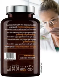 Essensey Omega 3, Serce mózg wzrok, kapsułki, 90 szt.