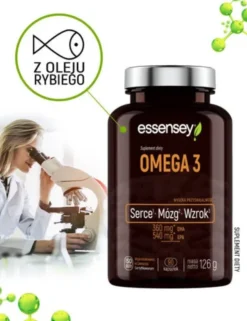 Essensey Omega 3, Serce mózg wzrok, kapsułki, 90 szt.