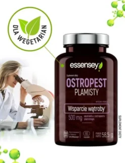 Essensey Ostropest plamisty, Wsparcie wątroby, kapsułki, 90 szt.