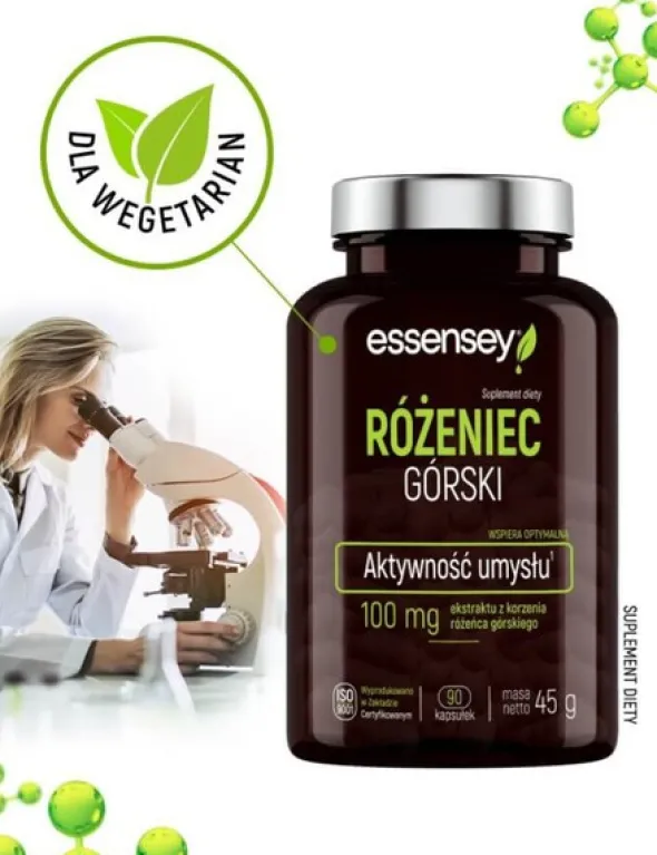 Essensey Różeniec Górski, kapsułki, 90 szt.