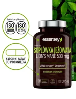 Essensey Soplówka Jeżowata, kapsułki, 90 szt.