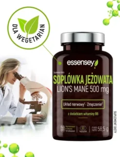 Essensey Soplówka Jeżowata, kapsułki, 90 szt.