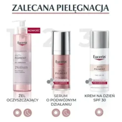 Eucerin Anti-Pigment, oczyszczający żel do mycia twarzy z 2% kompleksem kwasów AHA, 200 ml