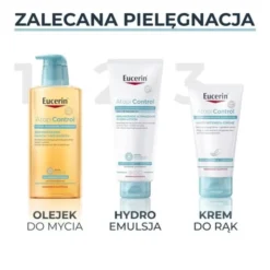 Eucerin AtopiControl, kojący krem do rąk, 75 ml