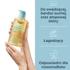 Eucerin AtopiControl, olejek kojący do mycia, 400 ml