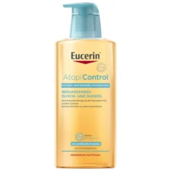 Eucerin AtopiControl, olejek kojący do mycia, 400 ml
