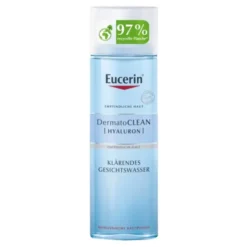 Eucerin Dermatoclean [Hyaluron], tonik oczyszczający do twarzy do każdego rodzaju skóry, 200 ml