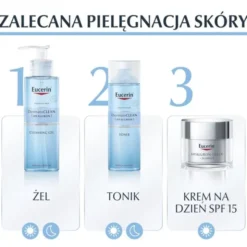 Eucerin DermatoClean [Hyaluron], żel oczyszczający do każdego rodzaju skóry, 200 ml