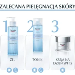 Eucerin Dermatoclean [Hyaluron], płyn micelarny 3w1, do skóry wrażliwej, 400 ml