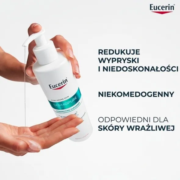 Eucerin Dermopure Clinical, żel redukujący niedoskonałości do twarzy i ciała, 400 ml