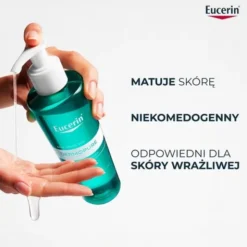 Eucerin Dermopure Clinical, żel oczyszczający do twarzy i ciała dla skóry tłustej, 400 ml