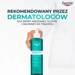 Eucerin Dermopure Clinical, żel oczyszczający do twarzy i ciała dla skóry tłustej, 400 ml