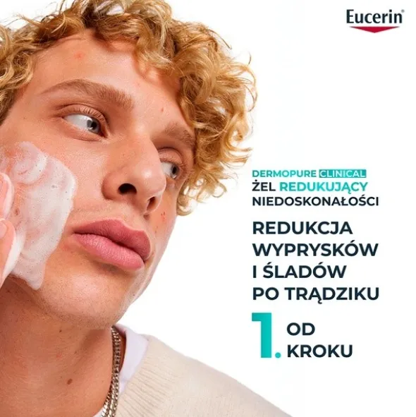 Eucerin Dermopure Clinical, żel redukujący niedoskonałości do twarzy i ciała, 400 ml