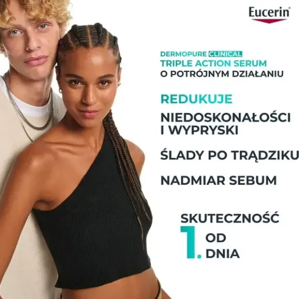 Eucerin Dermopure Clinical, serum o potrójnym działaniu, 40 ml
