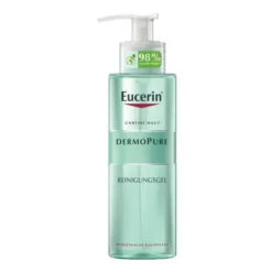 Eucerin DermoPure, żel oczyszczający do twarzy i ciała, skóra z niedoskonałościami, 400 ml