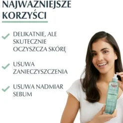 Eucerin DermoPure, żel oczyszczający do twarzy i ciała, skóra z niedoskonałościami, 400 ml