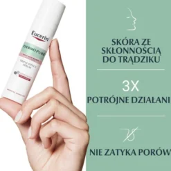 Eucerin DermoPure, serum o potrójnym działaniu z Thiamidolem do skóry ze skłonnością do trądziku, 40 ml