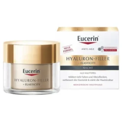 Eucerin Hyaluron-Filler + Elasticity krem na noc, do skóry dojrzałej, przeciwzmarszczkowy, 50 ml