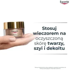 Eucerin Hyaluron-Filler + Elasticity krem na noc, do skóry dojrzałej, przeciwzmarszczkowy, 50 ml