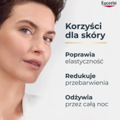 Eucerin Hyaluron-Filler + Elasticity krem na noc, do skóry dojrzałej, przeciwzmarszczkowy, 50 ml