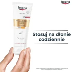 Eucerin Hyaluron Filler+Elasticity, krem do rąk przeciw przebarwieniom, 75 ml