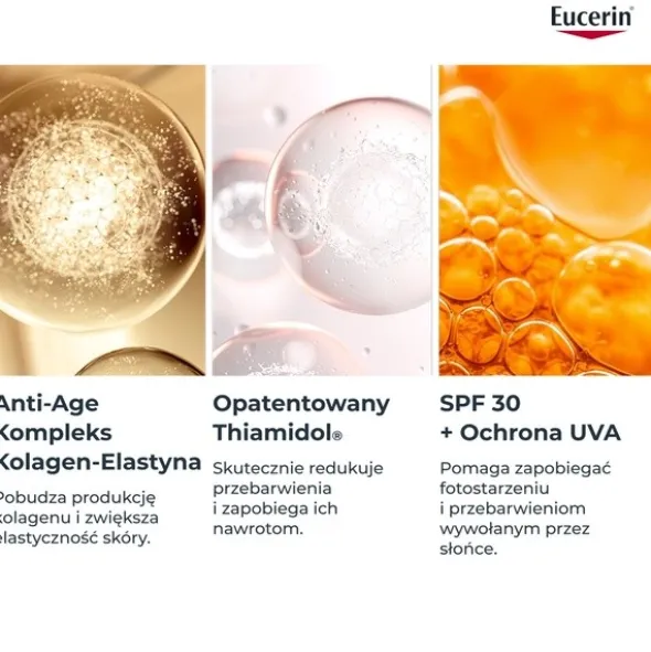 Eucerin Hyaluron Filler + Elasticity, przeciwzmarszczkowy krem na dzień SPF 30, 50 ml