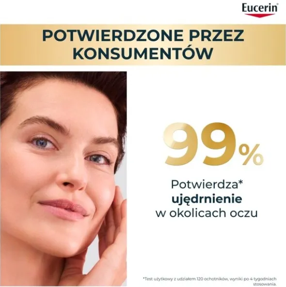 Eucerin Hyaluron Filler + Elasticity, krem pod oczy, SPF 20, 15 ml