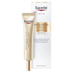 Eucerin Hyaluron Filler + Elasticity, krem pod oczy, SPF 20, 15 ml