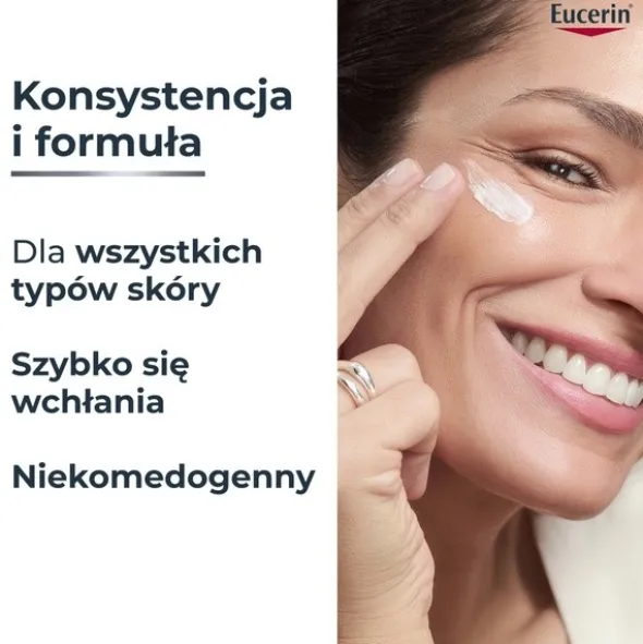 Eucerin Hyaluron-Filler, krem na noc z kwasem hialuronowym do każdego typu skóry, przeciwzmarszczkowy, 50 ml