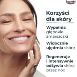 Eucerin Hyaluron-Filler, krem na noc z kwasem hialuronowym do każdego typu skóry, przeciwzmarszczkowy, 50 ml