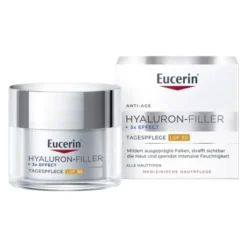 Eucerin Hyaluron-Filler, krem na dzień SPF 30 z kwasem hialuronowym, przeciwzmarszczkowy, 50 ml