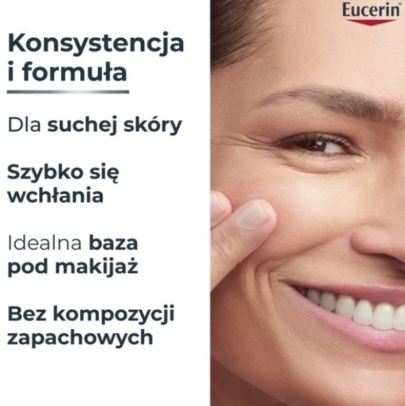 Eucerin Hyaluron-Filler, krem na dzień z kwasem hialuronowym do skóry suchej SPF 15, przeciwzmarszczkowy, 50 ml